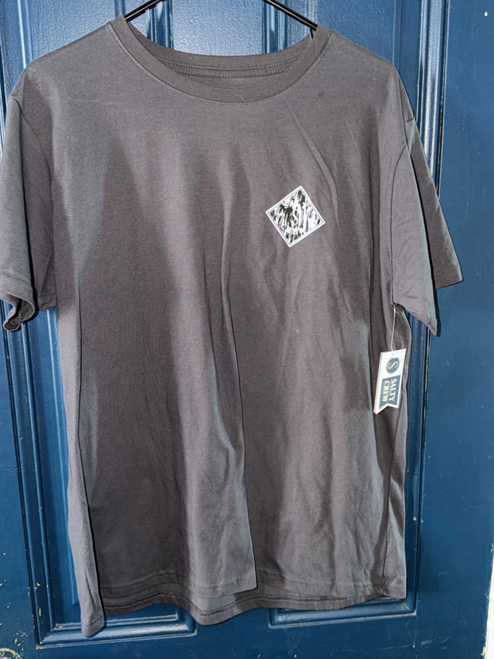 Salty Crew Black Short Sleeve Graphic Pocket Tee